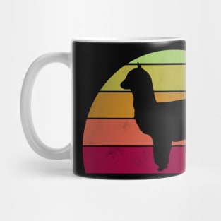 Retro Alpaca Mug